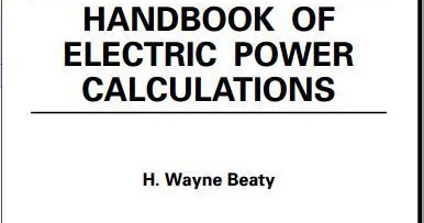 handbook of electric power calculations